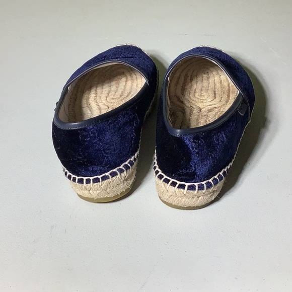 Gucci Navy velvet espadrilles, size 41 - Picture 3 of 8